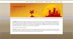 Desktop Screenshot of cinemagictv.com